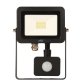 Faro Led - con sensore di movimento - 20 W - 14,3 x 21,5 x 3,7 cm - 4000K - luce bianca fredda - MKC