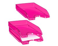 Vaschetta portacorrispondenza 200+H - 34,8 x 25,7 x 6,6 cm - indian pink - Cep