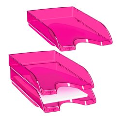 Vaschetta portacorrispondenza 200+H - 34,8 x 25,7 x 6,6 cm - indian pink - Cep