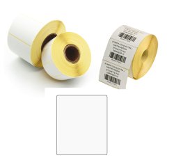 Etichette per trasferimento termico diretto - 1 pista - 50 x 100 mm - Printex - rotolo da 500 pezzi