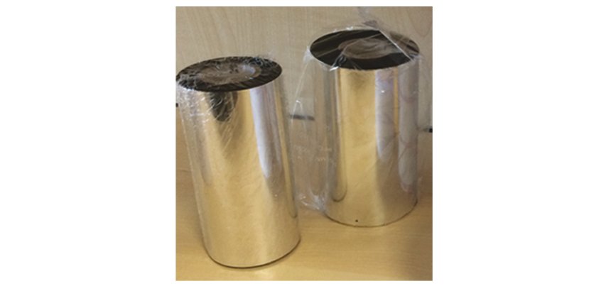 Nastro carbonato - per etichette a trasferimento termico - 65 mm - Printex - rotolo da 200 m