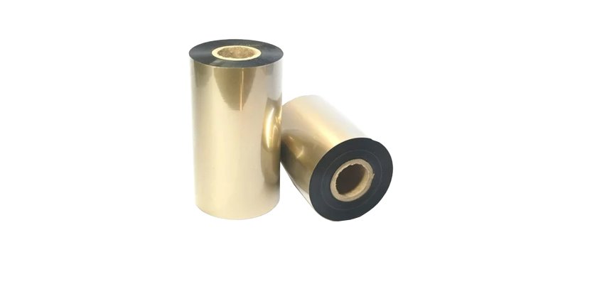 Nastro carbonato - per etichette a trasferimento termico - 65 mm - Printex - rotolo da 300 m