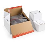 Scatola e-commerce - per spedizioni - 38,9 x 32,4 x 16 cm - cartone - bianco - ColomPac