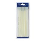 Colla termofusibile - in stick - lunghezza 20 cm - diametro 1,1 cm - Iternet - blister da 12 refill (227 gr)