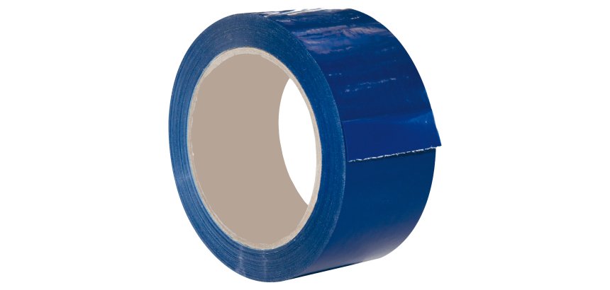 Nastro adesivo 350 - 5 cm x 66 m - PVC - blu - Eurocell