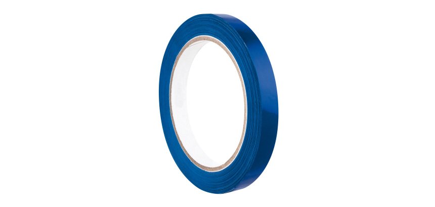 Nastro adesivo 350 - 0,9 cm x 66 m - PVC - blu - Eurocel