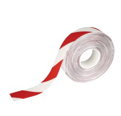 Nastro adesivo DURALINESTRONG 50/07 1726 - permanente - 5 cm x 30 m - rosso/bianco - Durable