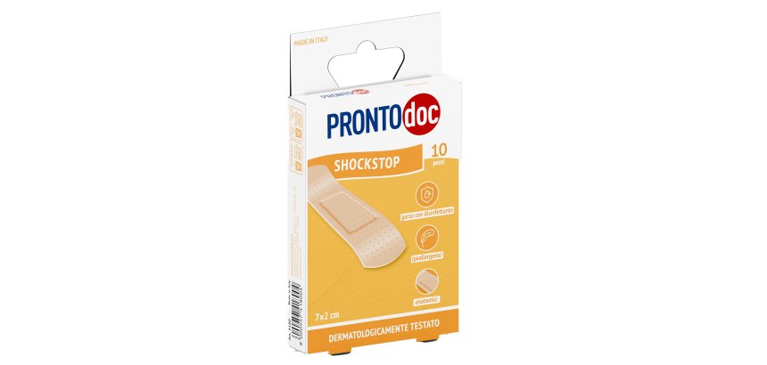 Cerotti Shockstop 7 x 2 cm 10 unità