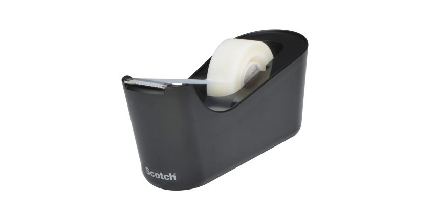 Dispenser da tavolo Magic C 18 - per nastri 33 m - 1 rotolo magic incuso - nero - Scotch