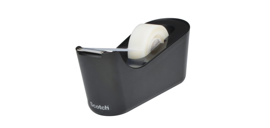 Dispenser da tavolo Magic C 18 - per nastri 33 m - 1 rotolo magic incuso - nero - Scotch