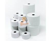 Rotolo per registratori cassa - carta termica BPA free - 57,5 mm x 35 mt - diametro esterno 52 mm - 55 gr - anima 12 mm - Rotomar - blister 10 pezzi