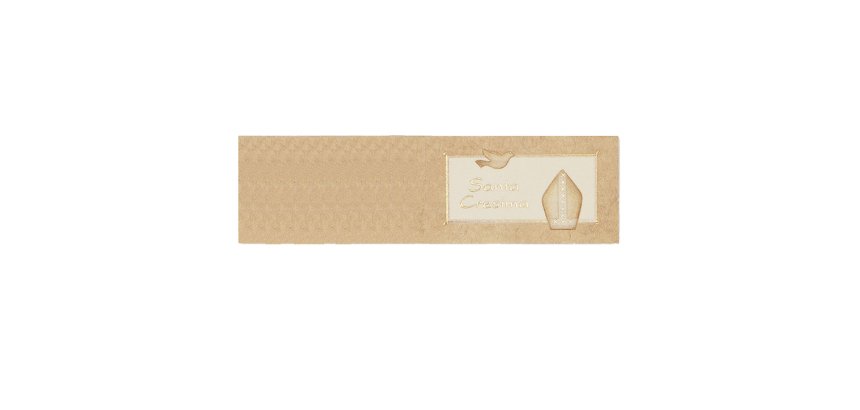 Bigliettino bomboniera personalizzabile - cresima - Rex Sadoch - scatola 25 fogli A4 da 20 biglietti