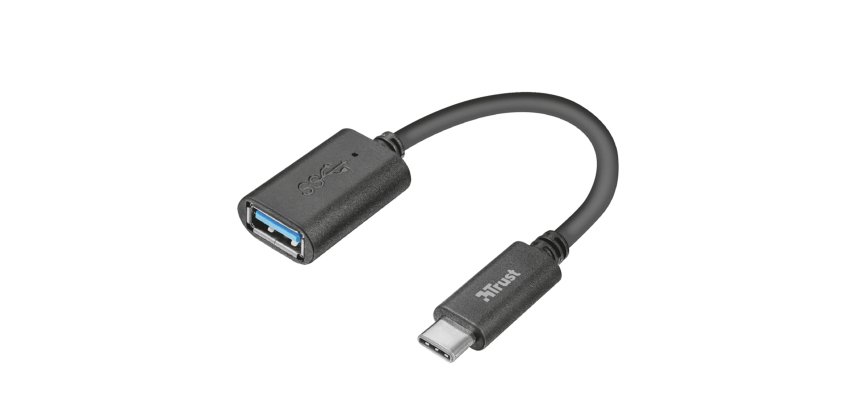 Convertitore da USB-C a USB 3.1 gen 1 - nero - Trust