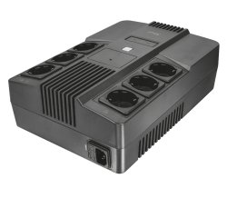 Trust maxxon uninterruptible power supply (ups) 0.8 kva 6 ac outlet(s)