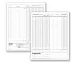 Registro Corrispettivi - 16 pagine numerate - 31 x 24,5 cm - DU1386N0000 - Data Ufficio