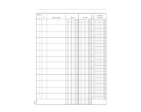 Registro Conto Corrente Banca - 96 pagine - 21 x 15,5 cm - DU134200000 - Data Ufficio