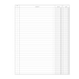 Registro Entrate-Uscite - 100 pagine - 31 x 24,5 cm - DU135800000 - Data Ufficio