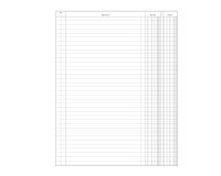 Registro Entrate-Uscite - 100 pagine - 31 x 24,5 cm - DU135800000 - Data Ufficio