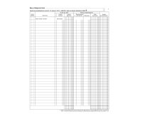 Registro beni ammortizzabili - 45 pagine numerate - 31 x 24,5 cm - DU136800000 - Data Ufficio