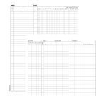 Registro presenze mensili - 48 pagine - 31 x 24,5 cm - DU131301200 - Data Ufficio