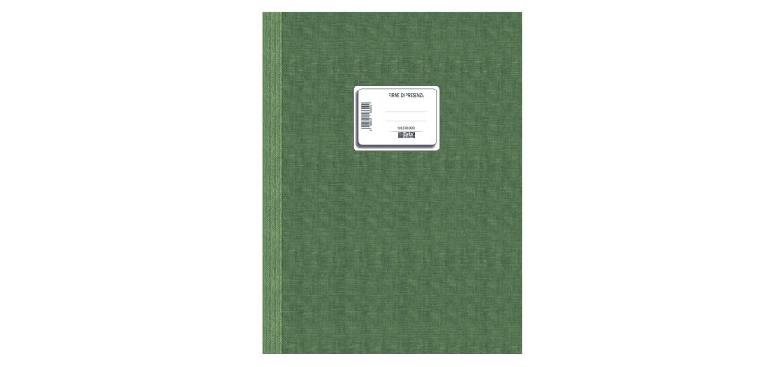 Registro firma presenza - 49 pag - 31 x 24,5 cm - DU1338100000 - Data Ufficio