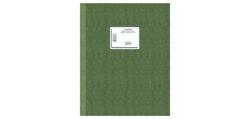 Registro carico/scarico oli minerali - 49 pagine - 31 x 24,5 cm - DU1366A0000 - Data Ufficio