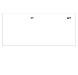 Blocco scontrino 2 sezioni - 100 copie numerate - bianco - 5,8 x 13 cm - DU160000010 - Data Ufficio