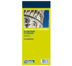 Blocco scontrino 2 sezioni - 100 copie numerate - rosso - 5,8 x 13 cm - DU160000020 - Data Ufficio