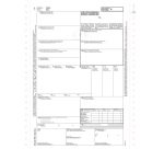 Lettera di vettura internazionale CMR MC - 12'' x 24 cm - 5 copie autoric. - DU18930M500 - Data Ufficio