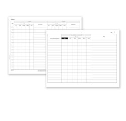 Registro carico/scarico suini - 23 pagine numerate - 31 x 24,5 cm - DU138311000 - Data ufficio