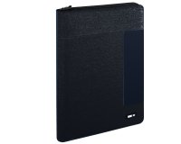 Portablocco - tessuto - nero - 26x34 cm - City Time