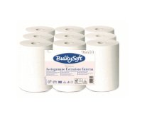 Asciugamani in rotolo Premium - Mini - 2 veli - goffratura micro - 19 gr - diametro 13 cm - 21,5 cm x 60 mt - bianco - BulkySoft