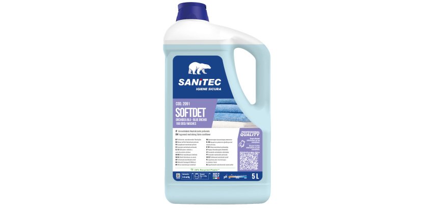 Ammorbidente Softdet - 5 L - orchidea blu - Sanitec