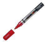 Marcatore a base d'acqua Graduate Mark All  - punta tonda 2mm - rosso - Lyra