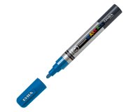 Marcatore a base d'acqua Graduate Mark All  - punta tonda 2mm - azzurro - Lyra
