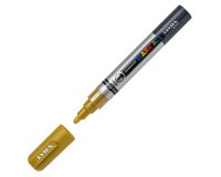 Marcatore a base d'acqua Graduate Mark All  - punta tonda 2mm - oro - Lyra