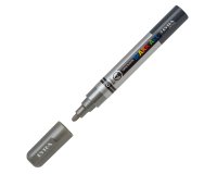 Marcatore a base d'acqua Graduate Mark All  - punta tonda 2mm - argento - Lyra