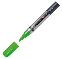 Marcatore a base d'acqua Graduate Mark All  - punta tonda 2mm - verde fluo - Lyra