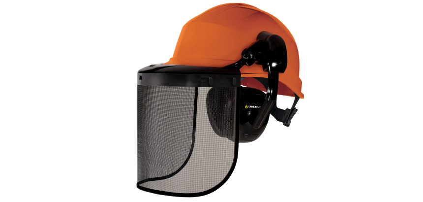 Elmetto forestale Deltaplus Forestier 3, arancione
