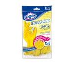 Guanti in lattice Diamond - taglia M - giallo - Logex Professional