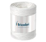 Nastro Rafia sintetica - bianco 01 - 5mmx200mt - Brizzolari