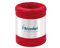 Nastro Rafia sintetica - rosso 07 - 5mmx200mt - Brizzolari