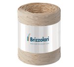 Nastro Rafia sintetica - naturale 40 - 5mmx200mt - Brizzolari