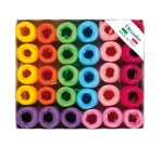 Ovine in Rafia sintetica - 5 mm x 20 mt - colori primaverili assortiti - Brizzolari - conf. 30 pezzi