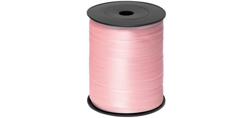 Rocca di nastro liscio 6800 - 9,5 mm x 250 mt - rosa baby 05 - Brizzolari