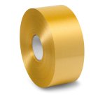 Nastro liscio 6800 - in polipropilene - 50mmx100mt - giallo 02 - Brizzolari