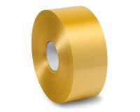 Nastro liscio 6800 - in polipropilene - 50mmx100mt - giallo 02 - Brizzolari