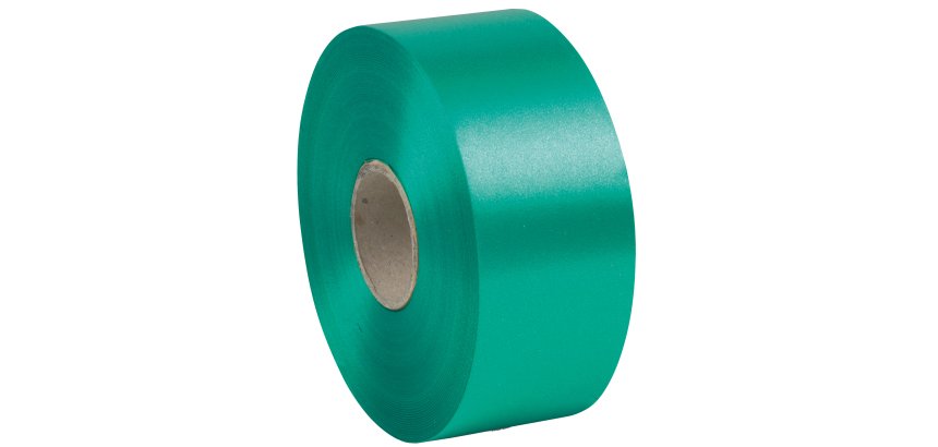 Nastro liscio 6800 - in polipropilene - 50mmx100mt - verde bandiera 09 - Brizzolari
