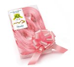 Nastri strip 6800 - in polipropilene - rosa baby 05 - per fiocco autocomponibile - 31 mm - diametro 13 cm - Brizzolari - conf. 30 pezzi