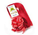 Nastri strip 6800 - in polipropilene - rosso 07 - per fiocco autocomponibile - 31 mm - diametro 13 cm - Brizzolari - conf. 30 pezzi